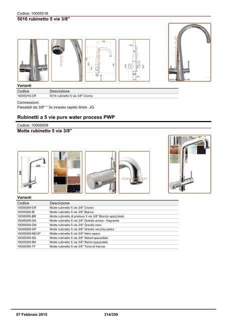 Sinergroup Depuratori Acqua Addolcitori Osmosi Inversa Erogatori acqua