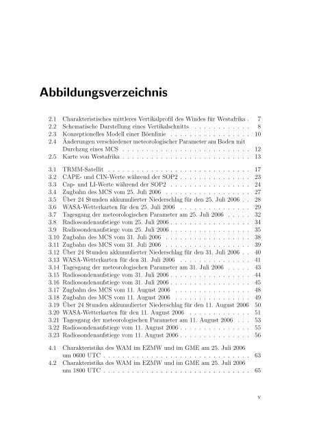 Mesoskalige konvektive Systeme wÃ¤hrend des ... - IMK-TRO