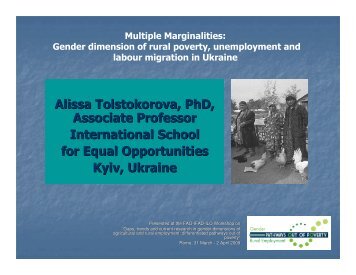 Alissa Tolstokorova, PhD, Associate Professor International School ...