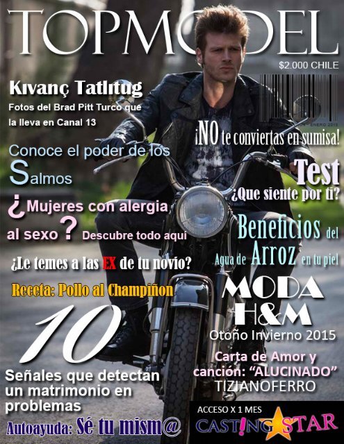 Revista TOPMODEL Edición Enero 2015