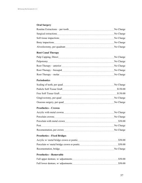 SBF Summary Plan Handbook - CWA Local 1180