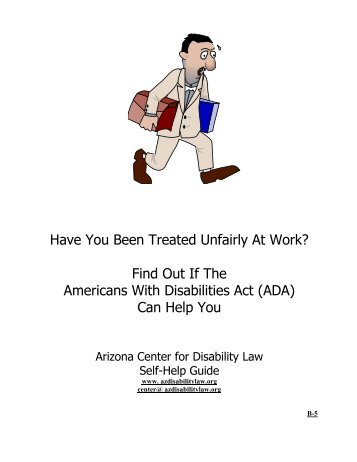 Have You Been Treated Unfairly At Work - Arizona Center for ...