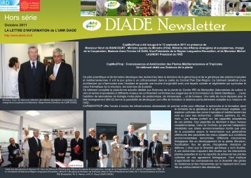 DIADE Newsletter - umr diade