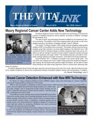 LINK LINK THE VITA - Maury Regional Healthcare System