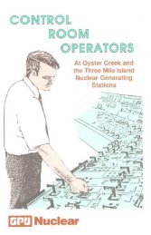 Control Room Operators - Three Mile Island