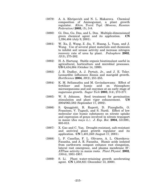 Natural-Product Humic Acid - Laub BioChem