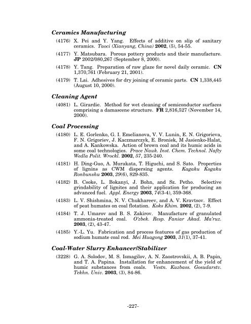 Natural-Product Humic Acid - Laub BioChem