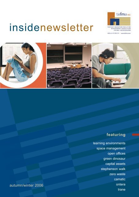 insidenewsletter - Tertiary Education Facilities Management ...