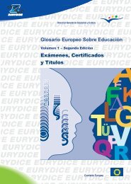 Glosario Europeo sobre Educación - the Agro-MAC VET