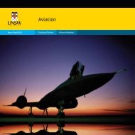 Aviation - UNSW Science - The University of New South Wales