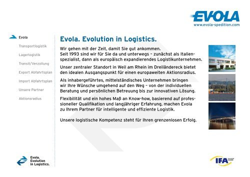 Unsere Partner in Europa - Evola