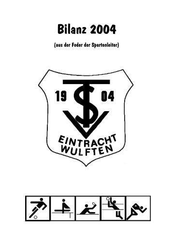 TSV-Jahresbericht 2003 - TSV Eintracht Wulften