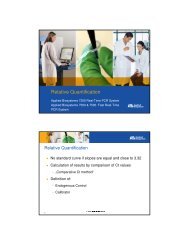 Relative Quantification - CRN2M