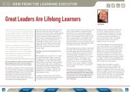 Great Leaders Are Lifelong Learners