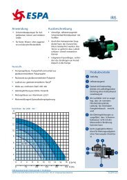 Datenblatt (pdf) - Espa Deutschland