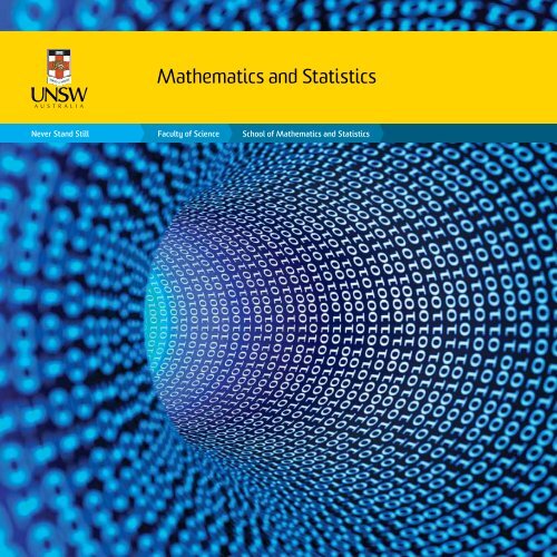 Mathematics and Statistics - UNSW Science - The University of New ...