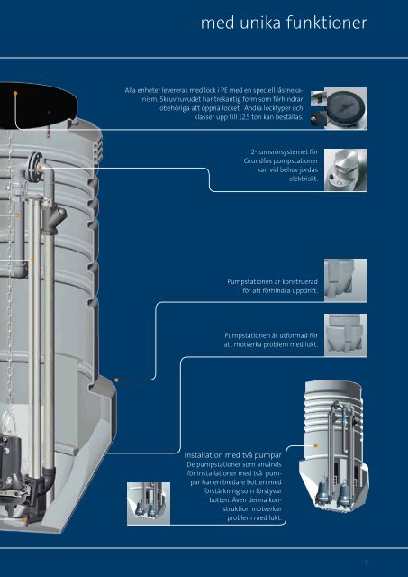 Prefabricerade pumpstationer - Grundfos AB