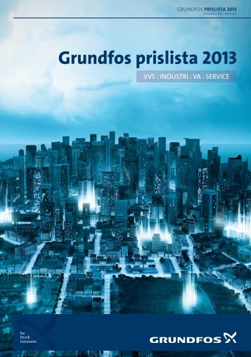 Grundfos prislista 2013 - Grundfos AB