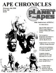 Ape Chronicles #040 - Hunter's Planet of the Apes Archive