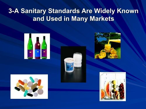 Basics of Sanitary Design (PDF) - 3-A Sanitary Standards