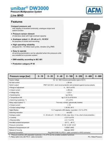 unibarÂ® DW3000 - Acr-asia.com