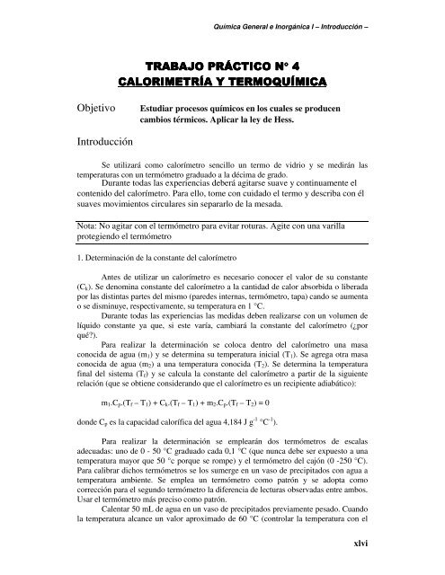 INTRODUCCION - Departamento de QuÃ­mica InorgÃ¡nica, AnalÃ­tica y ...