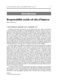 ResponsabilitÃ  sociale ed etica d'impresa