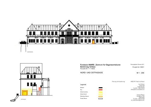 Fundaziun NAIRS , Zentrum fÃ¼r Gegenwartskunst Sanierung/Umbau