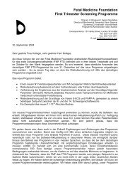 deutsche Information - FMF-Deutschland