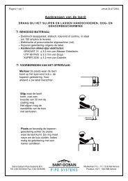 Aanbrengen van de lasril - Saint Gobain Pipe Systems