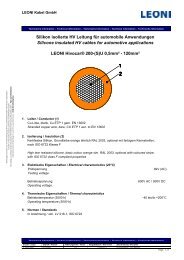 Technisches Datenblatt MCD - LEONI Business Unit Automotive ...