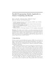 Parallel Programming Models Applicable to Cluster Computing and ...