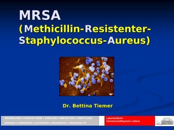 MRSA - LaborÃ¤rztliche Gemeinschaftspraxis LÃ¼beck