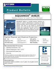 Aquanox A4625 Aquanox A4625