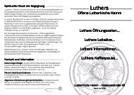 Luthers - Kirchenkreis Hamm