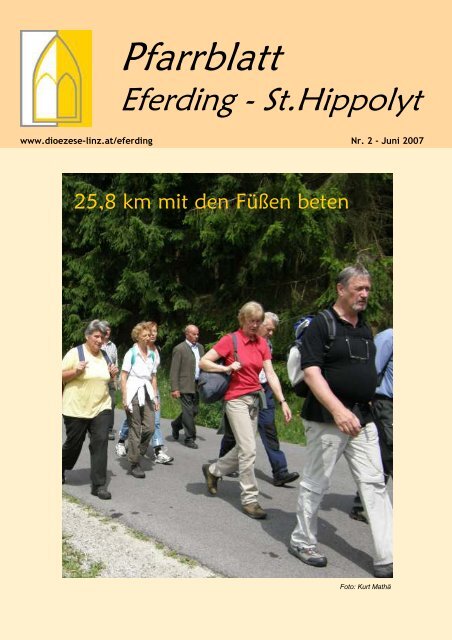 Pfarrblatt 06_07 - Pfarre Eferding