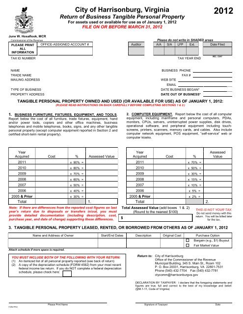 2012-business-personal-property-tax-form-city-of-harrisonburg