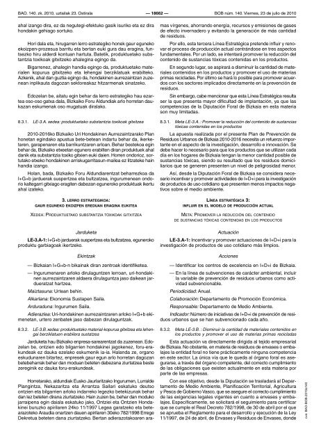 bizkaiko aldizkari ofiziala boletin oficial de bizkaia - Licencias de ...