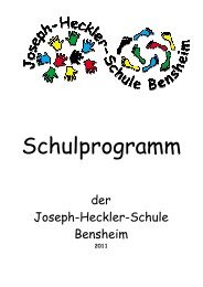 Schulprogramm - Joseph-Heckler-Schule