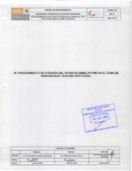 46. Procedimiento para la atenciÃ³n del paciente ambulatorio en el ...