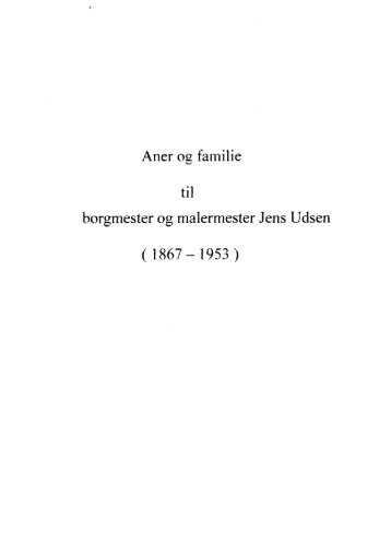 Jens Udsen - Djursslaegt.dk