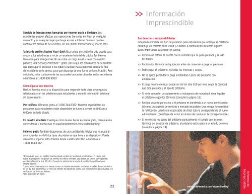 Guía de Préstamos para Estudiantes de Bank of America