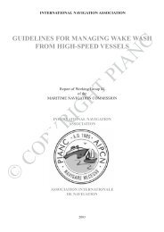 Guidelines for Managing Wake Wash from High ... - PIANC USA