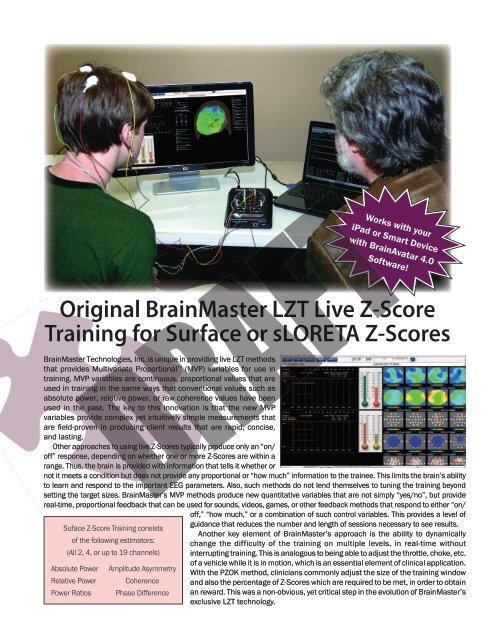 Printable PDF BrainMaster Technologies Printable PDF BrainMaster Technologies