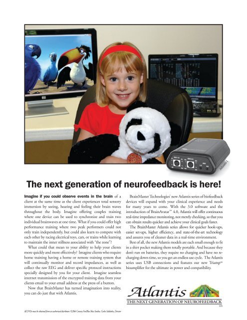 The next generation of neurofeedback is here! - BrainMaster ...