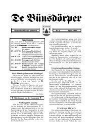 Ausgabe 2 - Gemeinde BÃ¼nsdorf