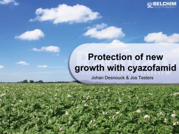 Protection of new growth with cyazofamid - EuroBlight