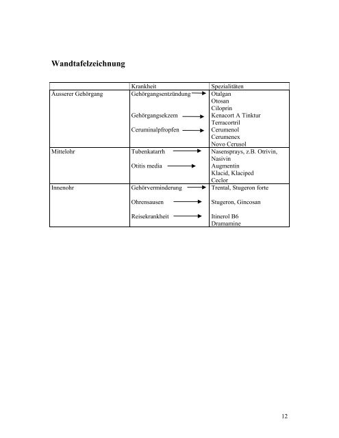 Vortrag zum Thema: Ohrenkrankheiten und ihre Behandlung