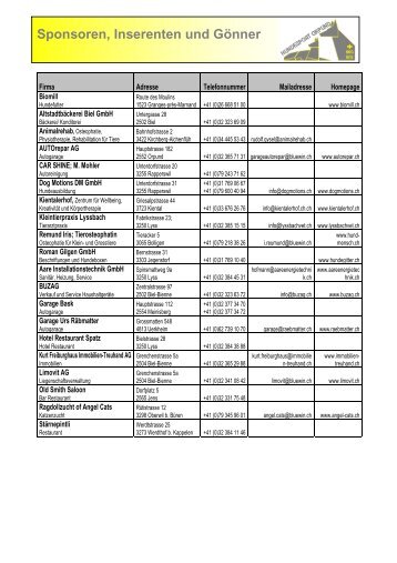 Sponsorenliste (pdf)