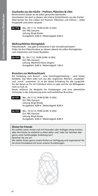 Programm 2012 - Kath. Familienbildungsstätte Marl e.V.